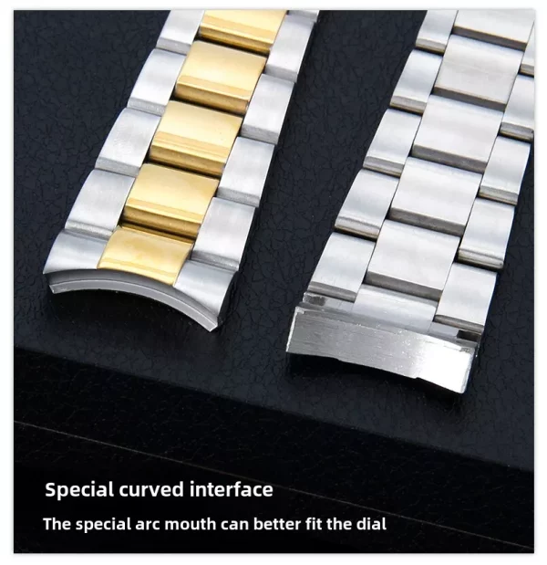 Stainless Steel Oyster Bracelet (20mm)1
