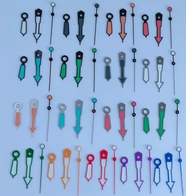 Watch Hands Set (Mercedes Style)